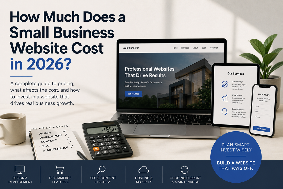 small business website design
